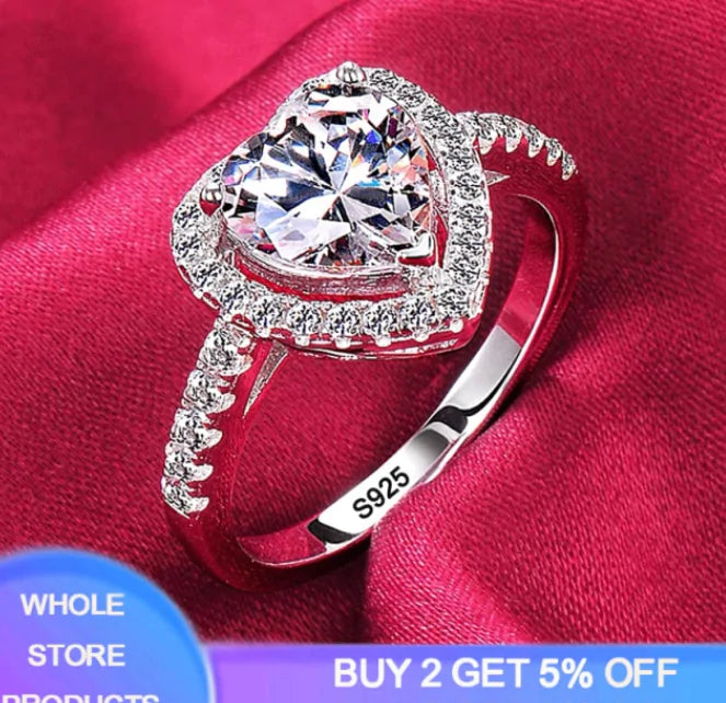 Dimor 18K White Gold Ring