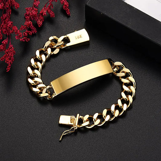 Dimor 18K Gold Chain Bracelets