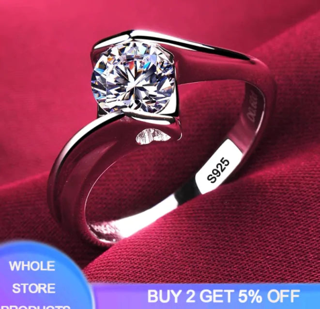 Dimor 18K White Gold Ring