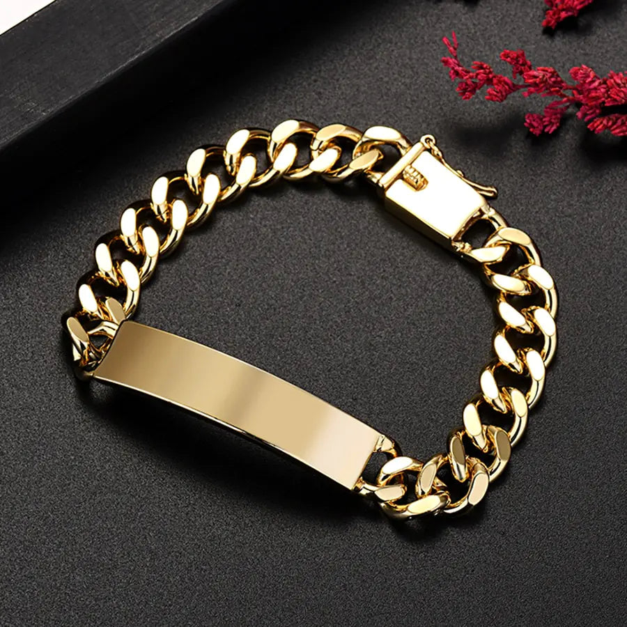 Dimor 18K Gold Chain Bracelets