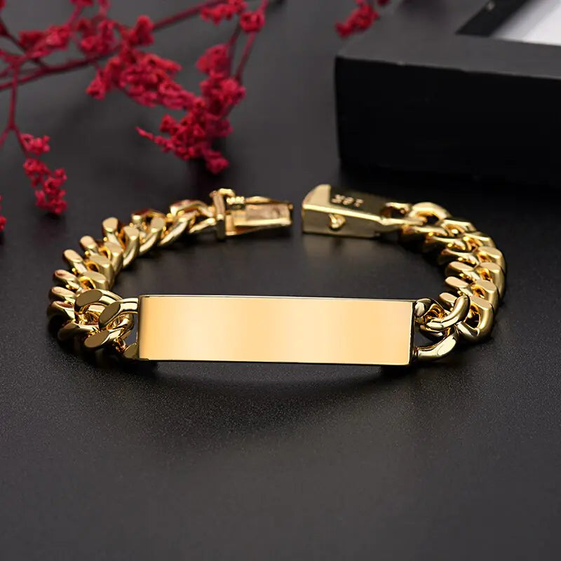 Dimor 18K Gold Chain Bracelets